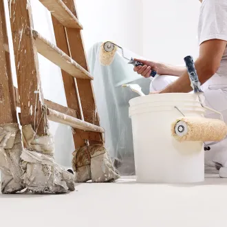 Maler Stefan Fromme Borchen streichen wand